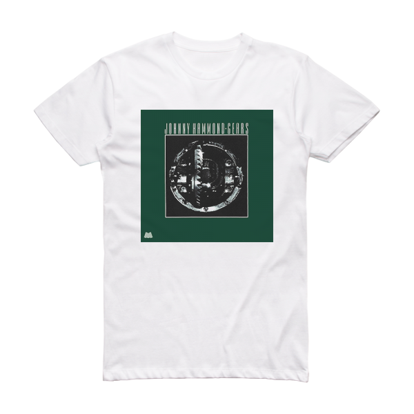 Johnny “Hammond” Smith Gears Album Cover T-Shirt White