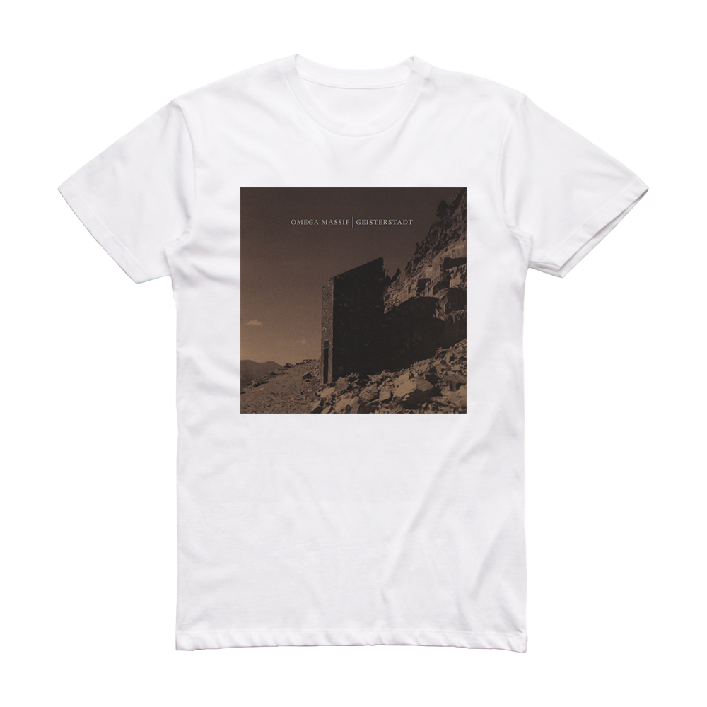 Omega Massif Geisterstadt Album Cover T-Shirt White – ALBUM COVER T-SHIRTS