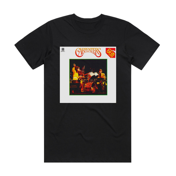 Carpenters Gem Of Carpenters Album Cover T-Shirt Black