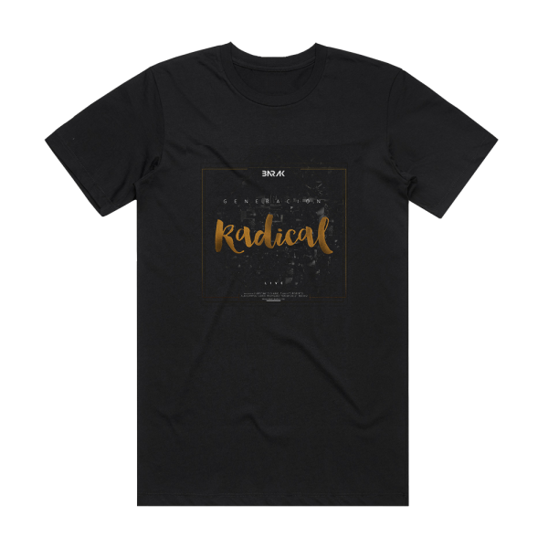 Barak Generacin Radical Album Cover T-Shirt Black