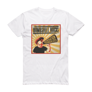 Bombshell Rocks Generation Tranquilized Album Cover T-Shirt White