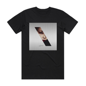 Namie Amuro Genic Album Cover T-Shirt Black