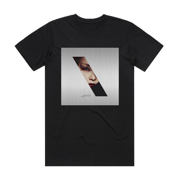 Namie Amuro Genic Album Cover T-Shirt Black