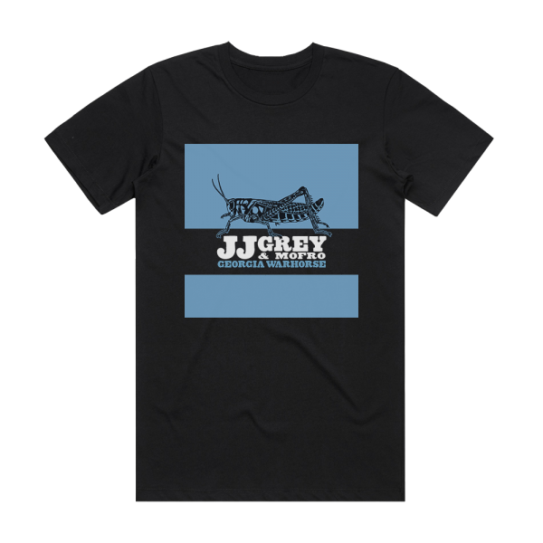 JJ Grey and Mofro Georgia Warhorse Album Cover T-Shirt Black