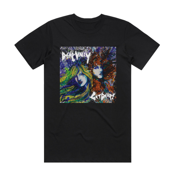 Deap Vally Get Deap Album Cover T-Shirt Black