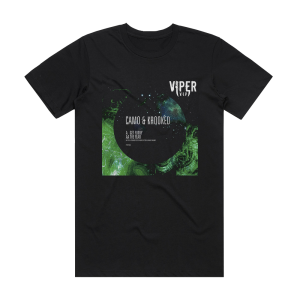 Camo and Krooked Get Funky The Fear Album Cover T-Shirt Black