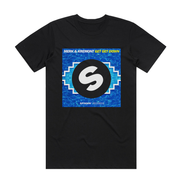 Merk and Kremont Get Get Down Album Cover T-Shirt Black