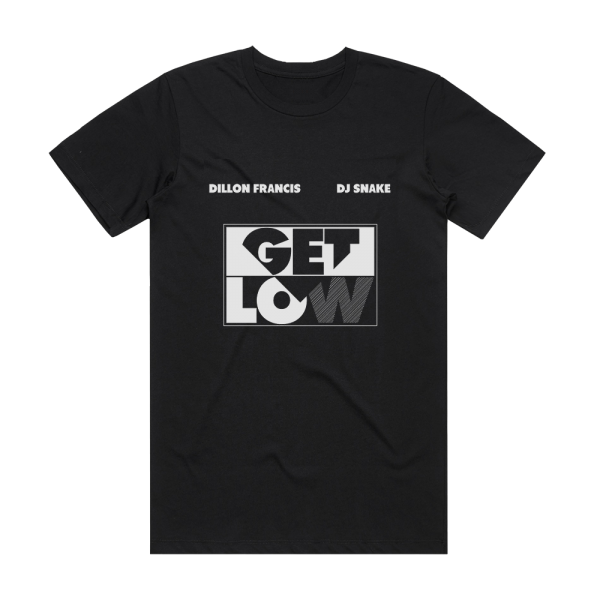 DJ Snake Get Low Album Cover T-Shirt Black