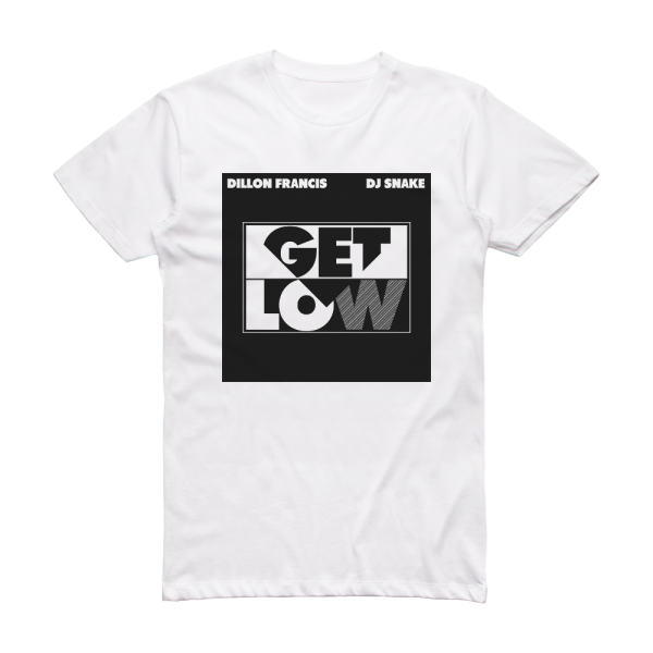 DJ Snake Get Low Album Cover T-Shirt White