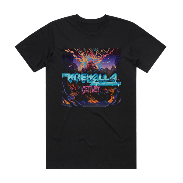 Krewella Get Wet 2 Album Cover T-Shirt Black