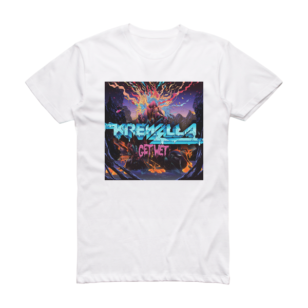 Krewella Get Wet 2 Album Cover T-Shirt White