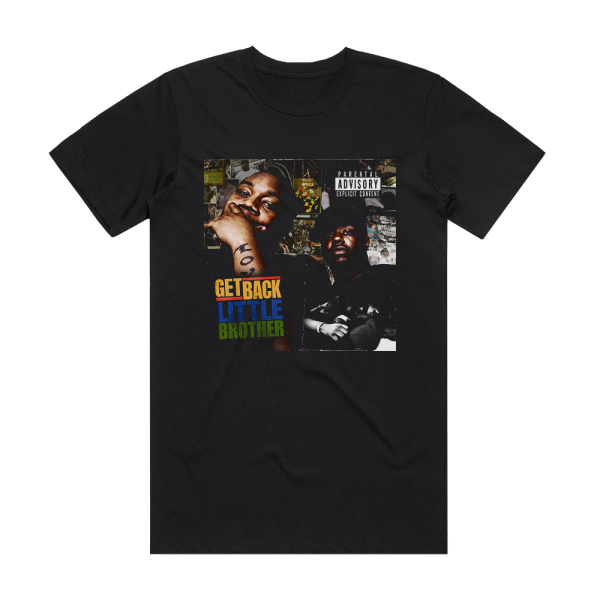 Little Brother Getback Album Cover T-Shirt Black