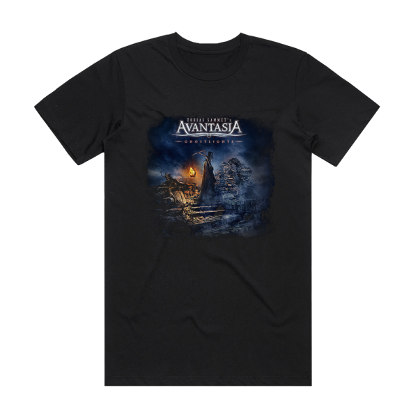 Avantasia Ghostlights Album Cover T-Shirt Black