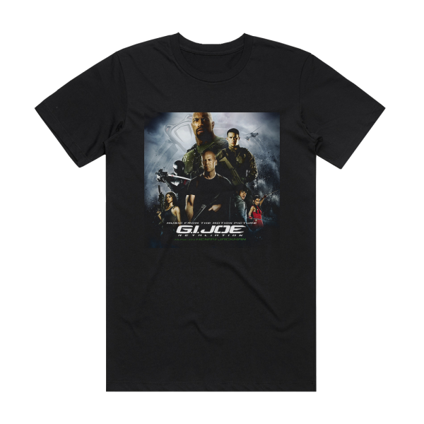 Henry Jackman Gi Joe Retaliation Album Cover T-Shirt Black