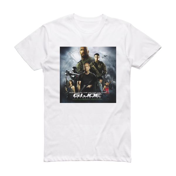 Henry Jackman Gi Joe Retaliation Album Cover T-Shirt White