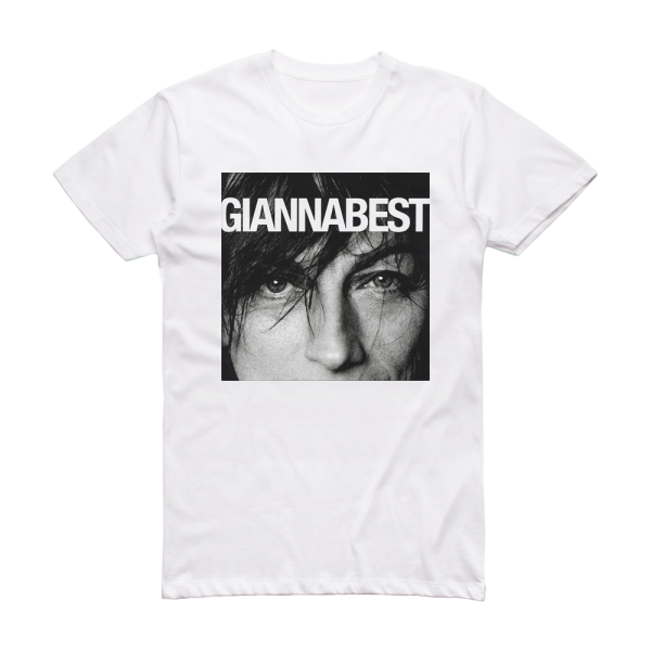 Gianna Nannini Gianna Best Album Cover T-Shirt White