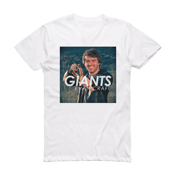 Evan Craft Giants Album Cover T-Shirt White