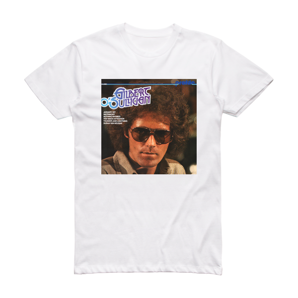 Gilbert OSullivan Gilbert Osullivan Album Cover T-Shirt White