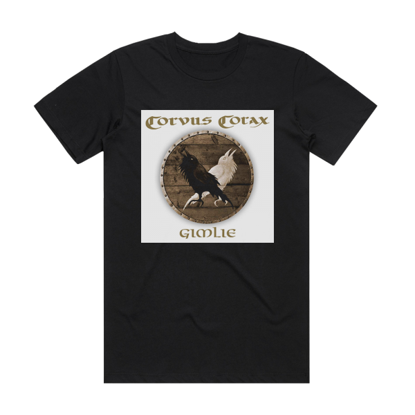 Corvus Corax Gimlie Album Cover T-Shirt Black