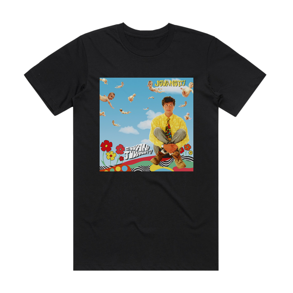 Jovanotti Giovani Jovanotti Album Cover T-Shirt Black