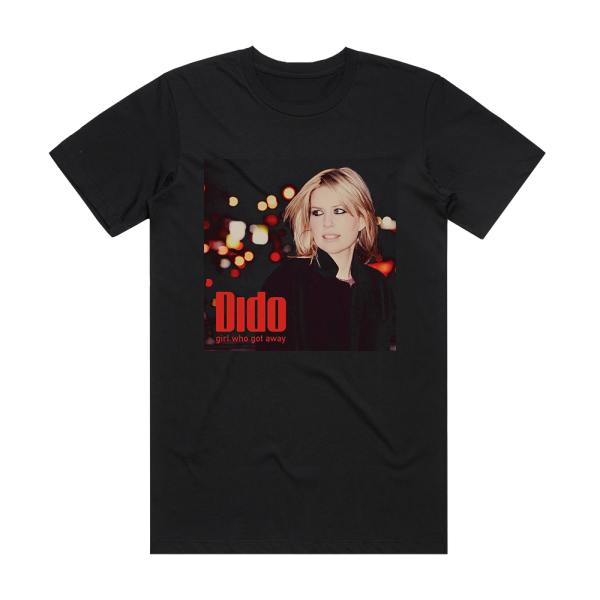 Dido Girl Who Got Away 1 Album Cover T-Shirt Black