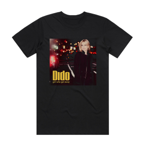 Dido Girl Who Got Away 2 Album Cover T-Shirt Black