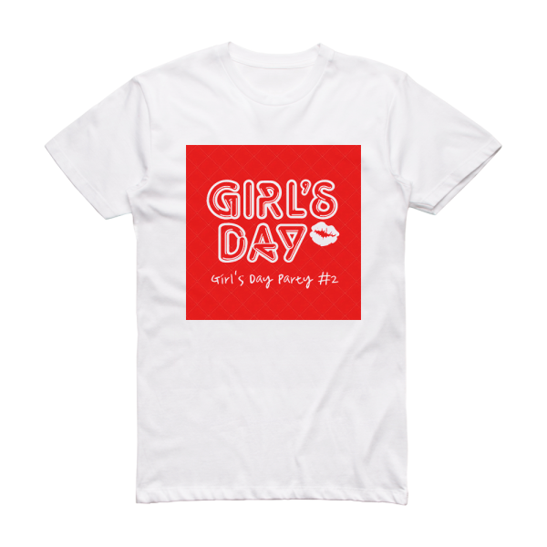 Girls Day Girls Day Party 2 Album Cover T-Shirt White