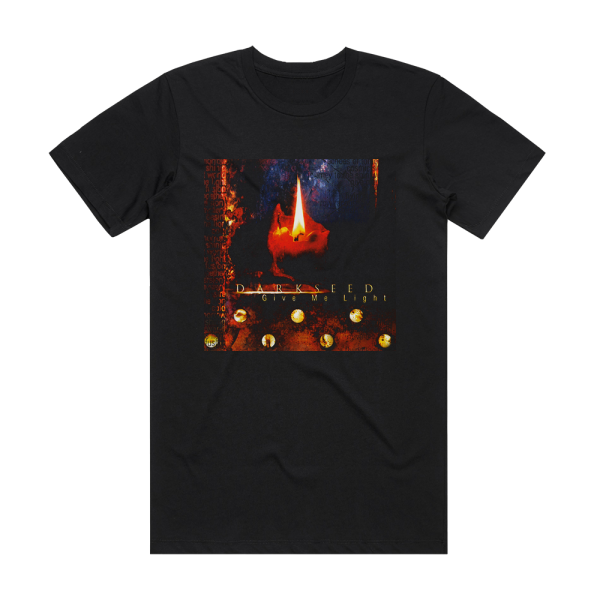 Darkseed Give Me Light Album Cover T-Shirt Black