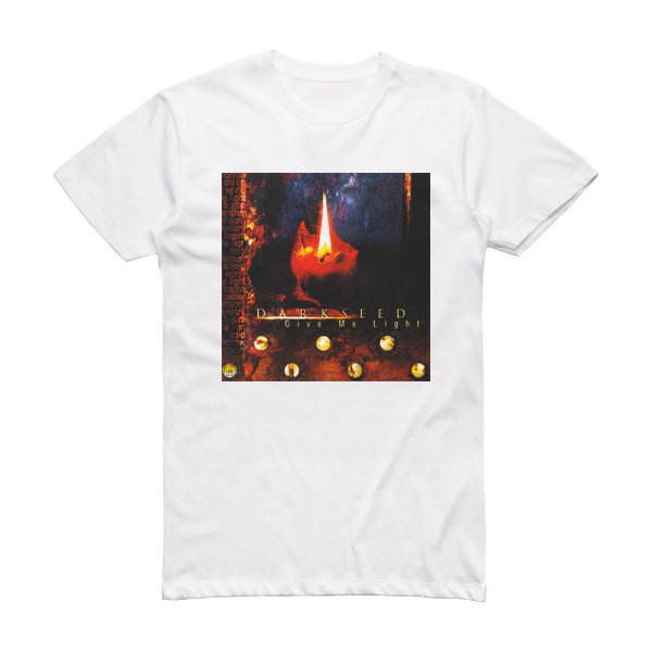 Darkseed Give Me Light Album Cover T-Shirt White