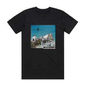 Children Collide Glass Mountain Liars Album Cover T-Shirt Black