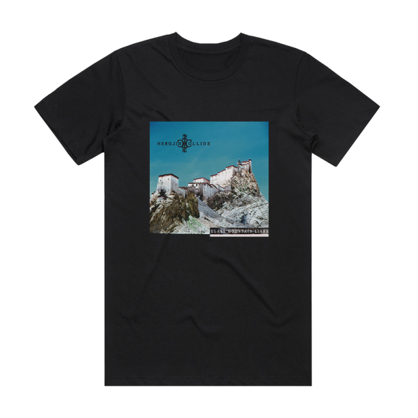 Children Collide Glass Mountain Liars Album Cover T-Shirt Black
