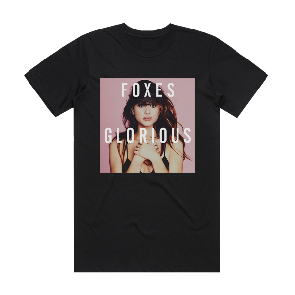 Foxes Glorious 1 Album Cover T-Shirt Black