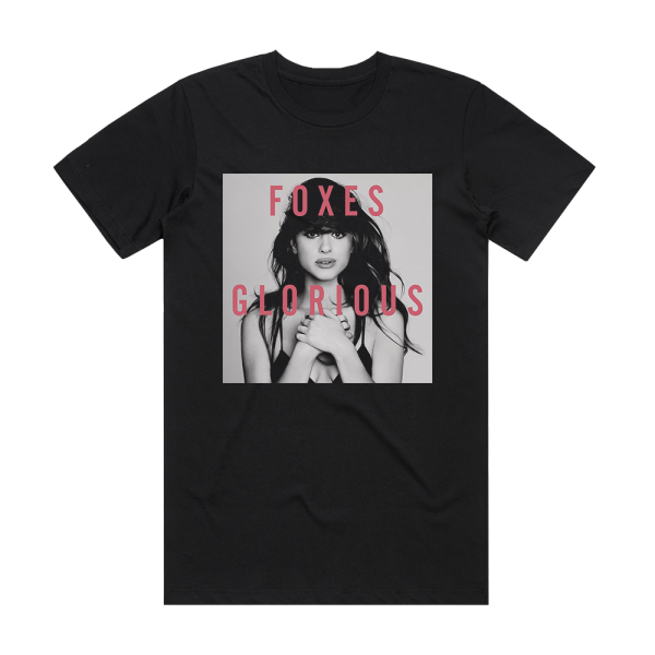 Foxes Glorious 2 Album Cover T-Shirt Black