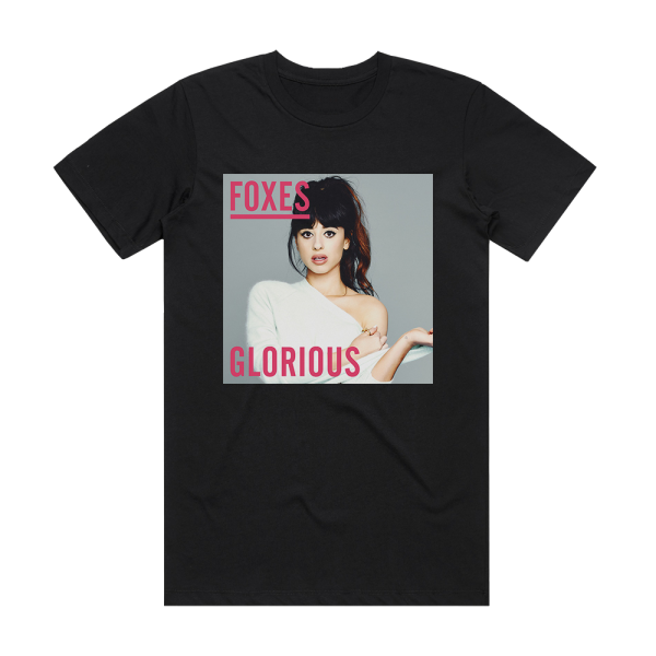 Foxes Glorious 3 Album Cover T-Shirt Black