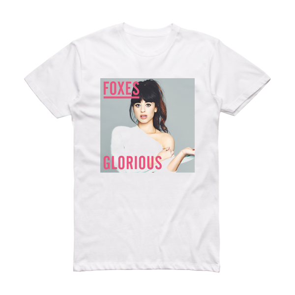 Foxes Glorious 3 Album Cover T-Shirt White