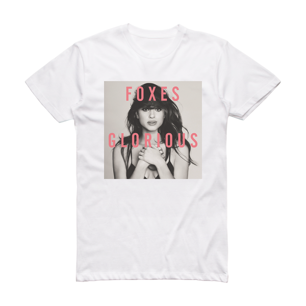 Foxes Glorious 4 Album Cover T-Shirt White