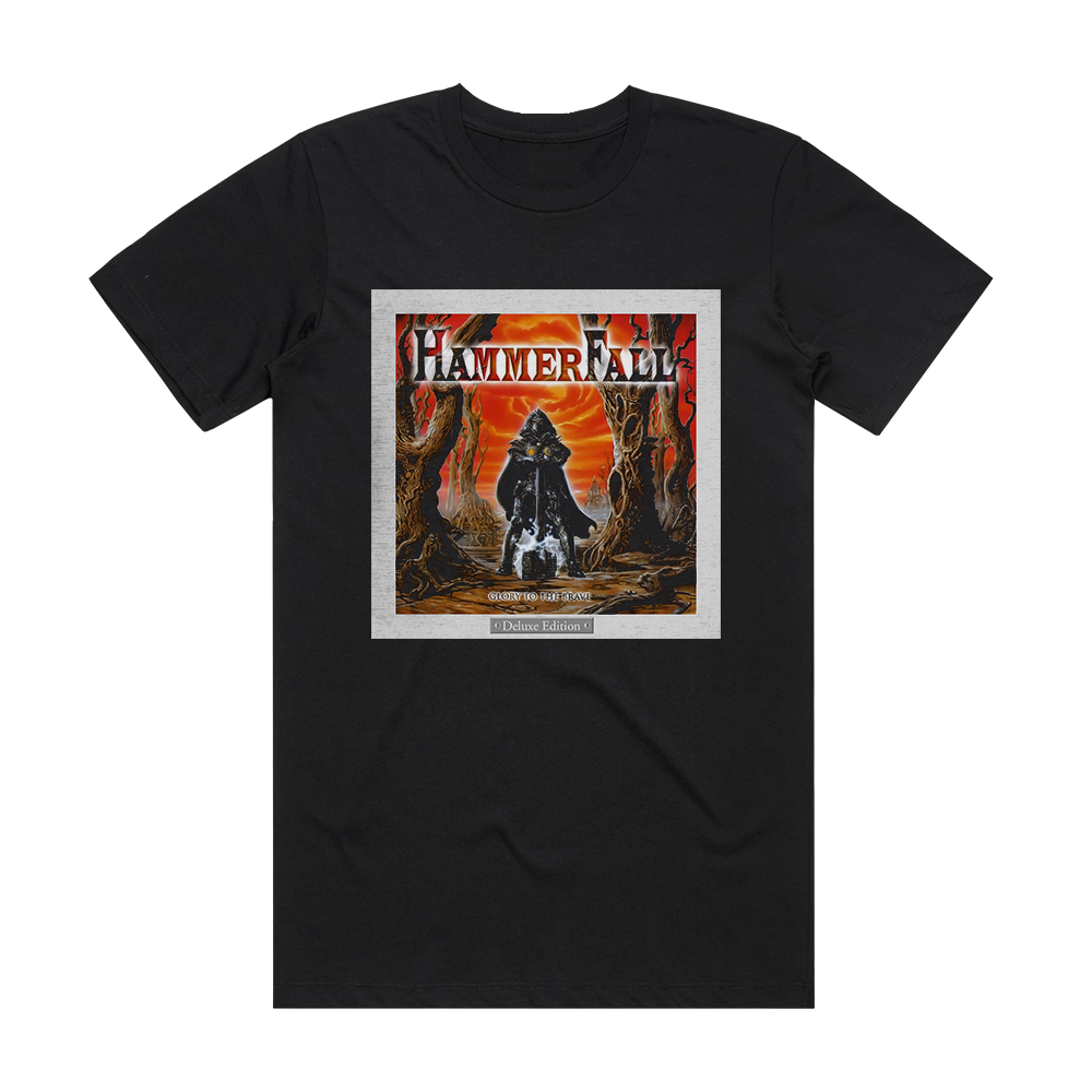 HammerFall Glory To The Brave 2 Album Cover T-Shirt Black