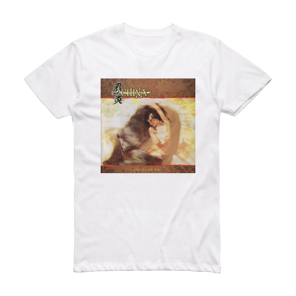 China Go All The Way Album Cover T-Shirt White