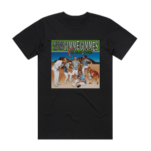 Me First and the Gimme Gimmes Go Down Under Album Cover T-Shirt Black
