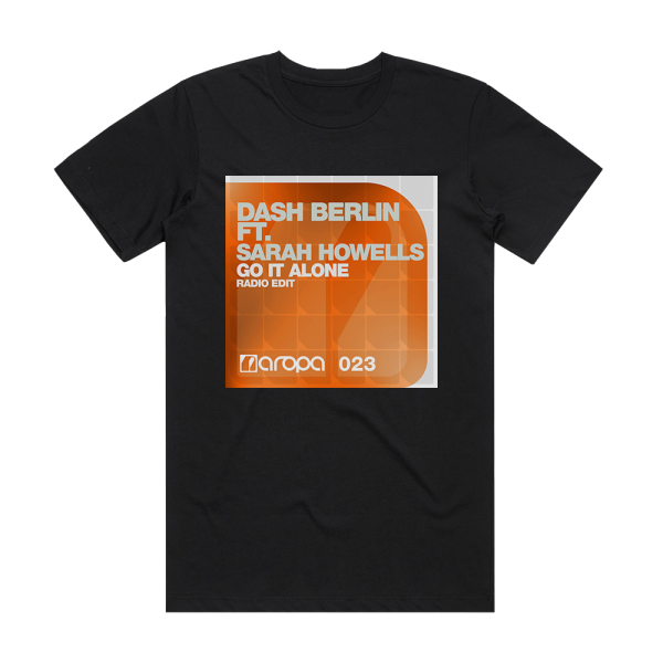 Dash Berlin Go It Alone Album Cover T-Shirt Black