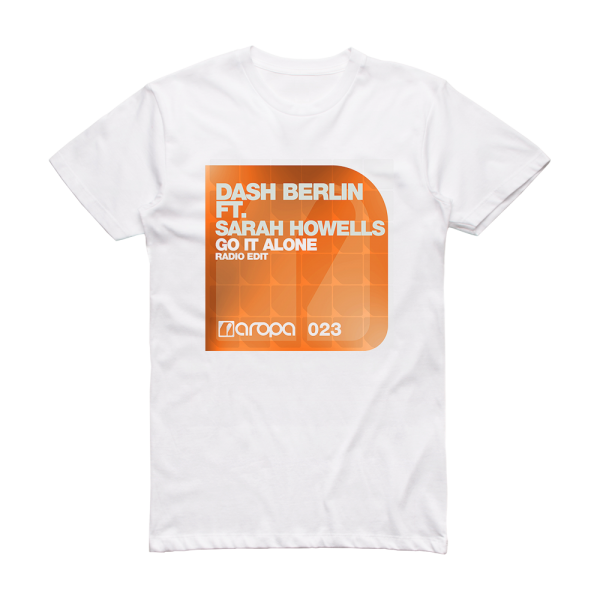 Dash Berlin Go It Alone Album Cover T-Shirt White