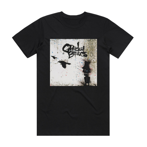 Greeley Estates Go West Young Man Let The Evil Go East Album Cover T-Shirt Black