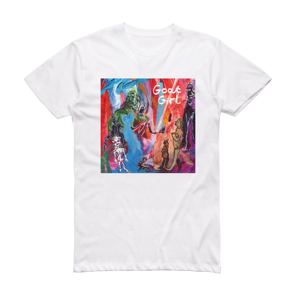 Goat Girl Goat Girl Album Cover T-Shirt White