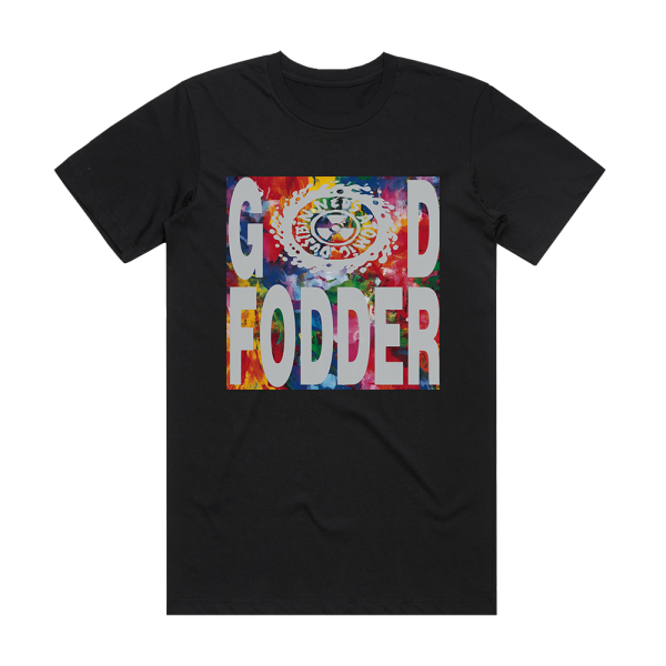 Neds Atomic Dustbin God Fodder Album Cover T-Shirt Black