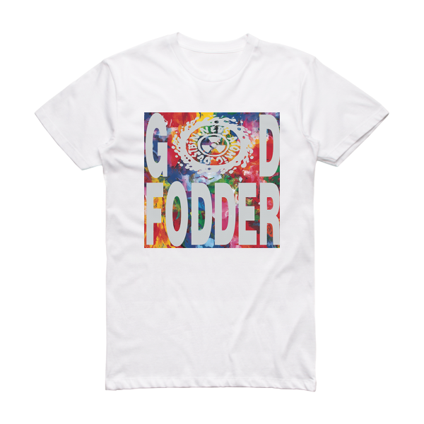 Neds Atomic Dustbin God Fodder Album Cover T-Shirt White