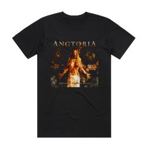 Angtoria God Has A Plan For Us All Album Cover T-Shirt Black