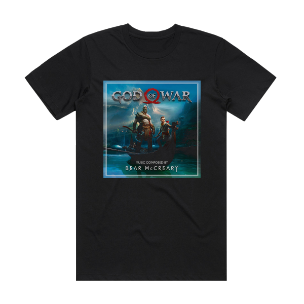 Bear McCreary God Of War Album Cover T-Shirt Black