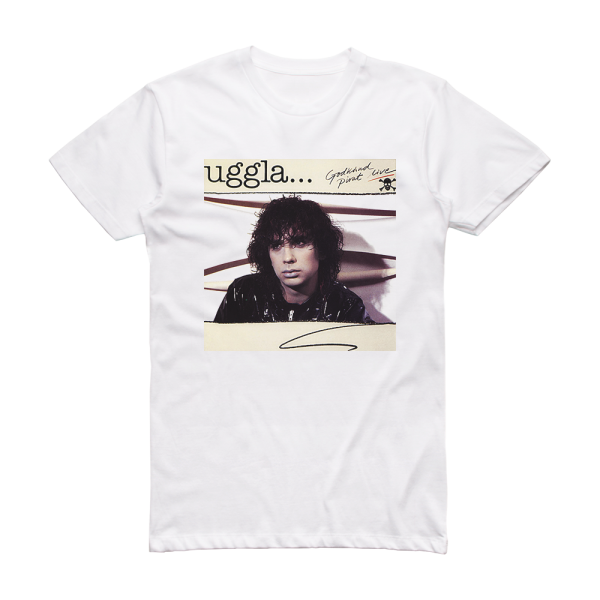 Magnus Uggla Godknd Pirat  Live Album Cover T-Shirt White