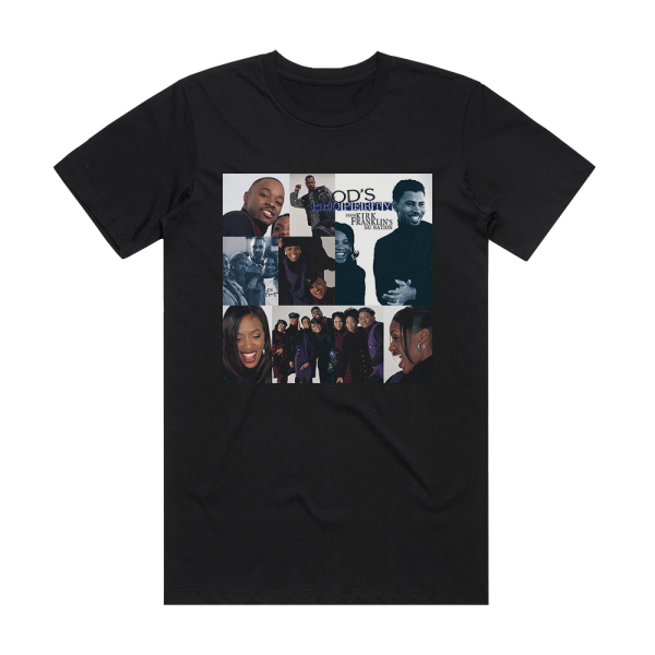 Kirk Franklin Gods Property Album Cover T-Shirt Black
