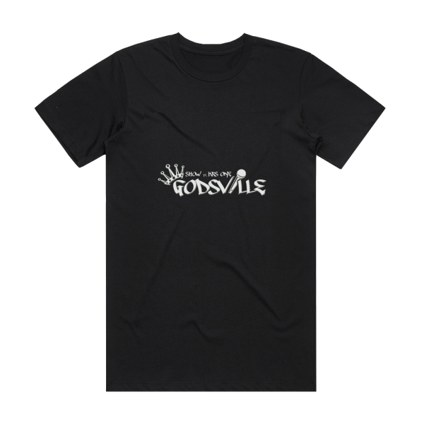 KRS‐One Godsville Album Cover T-Shirt Black